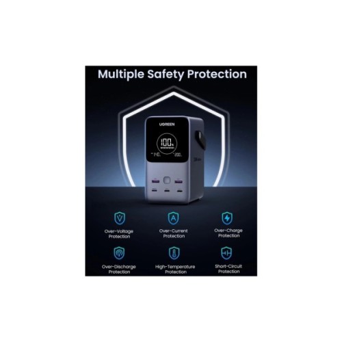 Батарея універсальна Ugreen 48000mAh 300W with Smart Digital Display (PB770 25286)