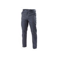 Штани робочі Hoegert FABIAN HT5K306-2XL 65% поліестер/35% бавовна темно-сині, 2XL (56) (HT5K306-2XL)