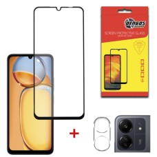 Скло захисне Dengos Xiaomi Redmi 13C 4G + camera module glass (DG-TGSCP-04)