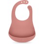 Нагрудничок Suavinex Colour Essence силіконовий, рожевий (402975)