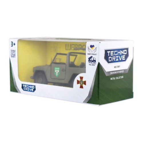 Спецтехніка TechnoDrive серії Шеврони Героїв - Штурмова машина - БОП НГУ ім. Кульчицького (250329W2)