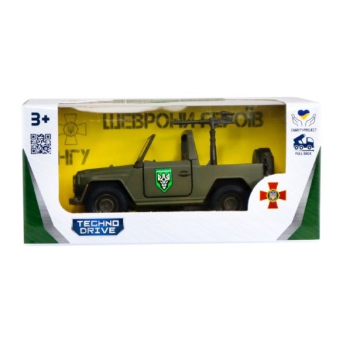 Спецтехніка TechnoDrive серії Шеврони Героїв - Штурмова машина - БОП НГУ ім. Кульчицького (250329W2)
