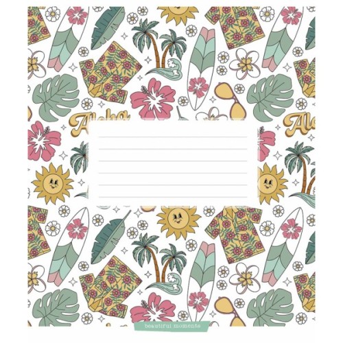 Зошит Школярик Enjoy your life 12 аркушів клітинка (012-3503K)