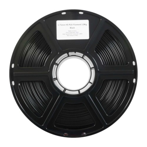 Пластик для 3D-принтера Flashforge PLA High speed 1,75mm 1kg BLACK (90009597001)