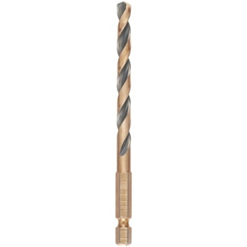 Свердло DeWALT по металу EXTREME IMPACT Black&Gold, HSS-G, 7 х 111 х 73 мм, 1 шт. (DT20610)