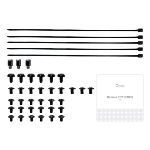 Корпус для ПК OCYPUS GAMMA C52 BK ARGB (GAMMA-C52-BKD300XX-GL)
