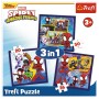 Пазл Trefl Marvel Команда Спайді та динозаври 3 в 1 (5900511348927)