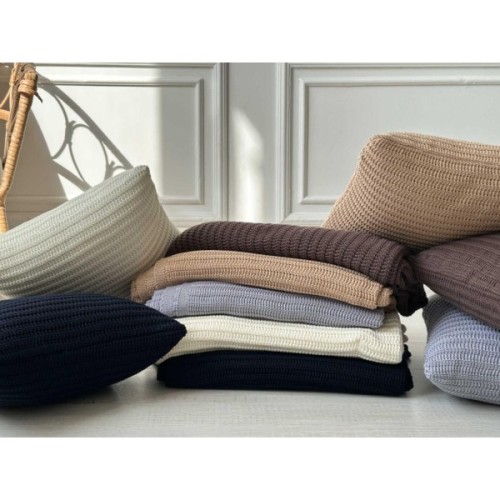 Плед Прованс COTTON шоколадний 50% бавовна 50 % акрил 200 х 220 см (040380)