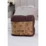 Плед Прованс COTTON шоколадний 50% бавовна 50 % акрил 200 х 220 см (040380)