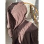 Плед Прованс COTTON шоколадний 50% бавовна 50 % акрил 200 х 220 см (040380)
