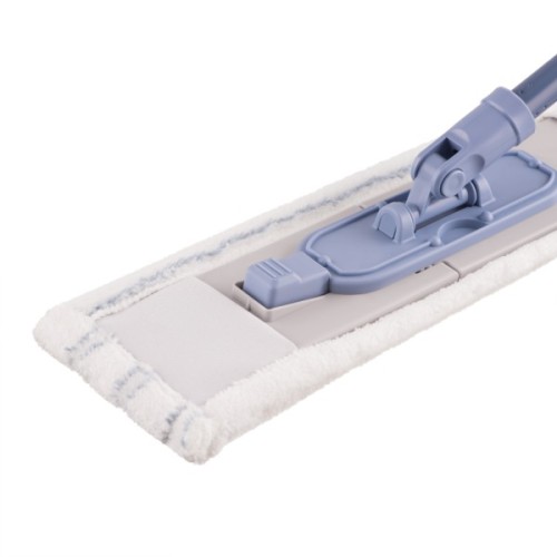 Швабра Ardesto Solid З телескопічною ручкою 75/130 см та змінною насадкою 41 см Синя (ARHE1111SB)