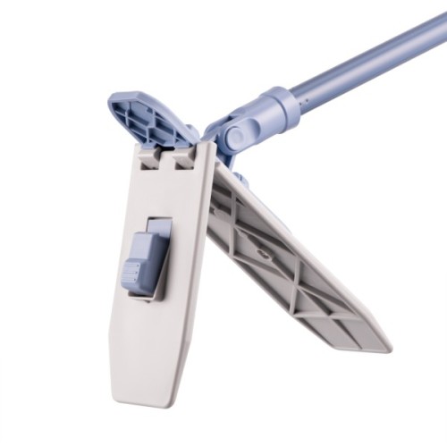 Швабра Ardesto Solid З телескопічною ручкою 75/130 см та змінною насадкою 41 см Синя (ARHE1111SB)