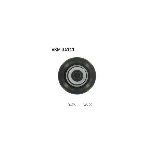 Ролик натягувача ременя SKF VKM 34111