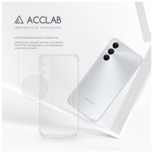 Чохол до мобільного телефона ACCLAB ShockProof Samsung Galaxy A05s Transparent (1283126590528)