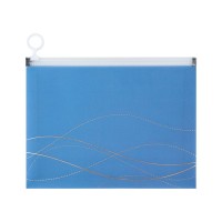 Папка на блискавці Axent zip-lock А5 Waves-2 (1498-41-A)