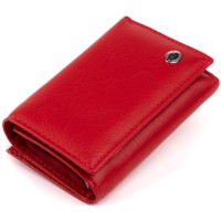Портмоне ST Leather Зі шкіри Червоне (19335)