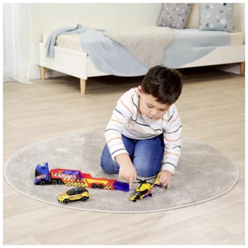 Ігровий набір Dickie Toys Транспортер рятувальних служб зі звук. та світл. ефектами (3717005)