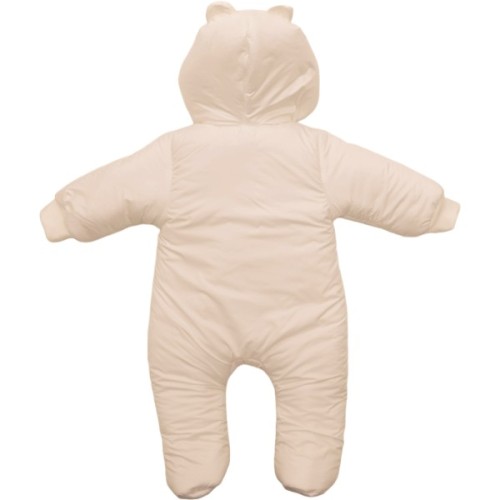 Комбінезон дитячий HAPPY TOT утеплений на блискавці (755-62-cream)