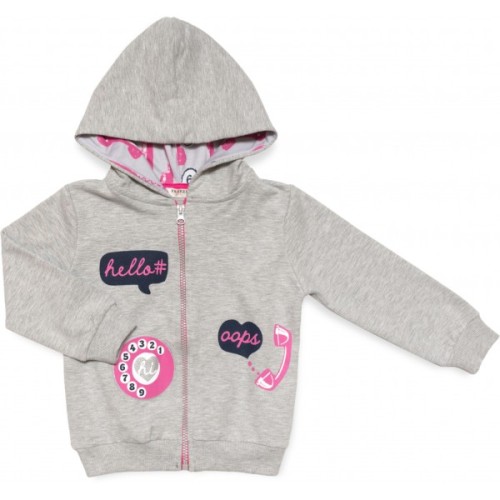 Спортивний костюм дитячий Breeze HELLO (13423-98G-gray)