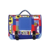 Рюкзак шкільний Upixel O-Kid Geometry Синій (WY-U18-013M)