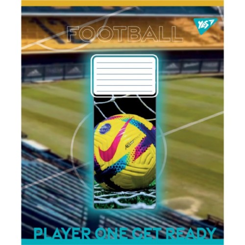 Зошит Yes Football stadium А5 36 аркушів лінія (767750)