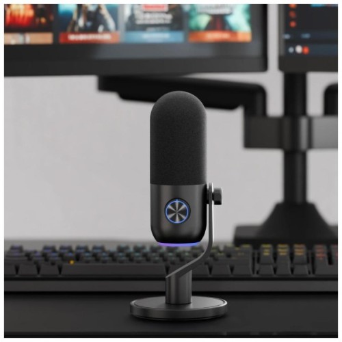 Мікрофон Streamplify MIC MINI-48-RGB-ST Black (SPMC-MM1C327.11)