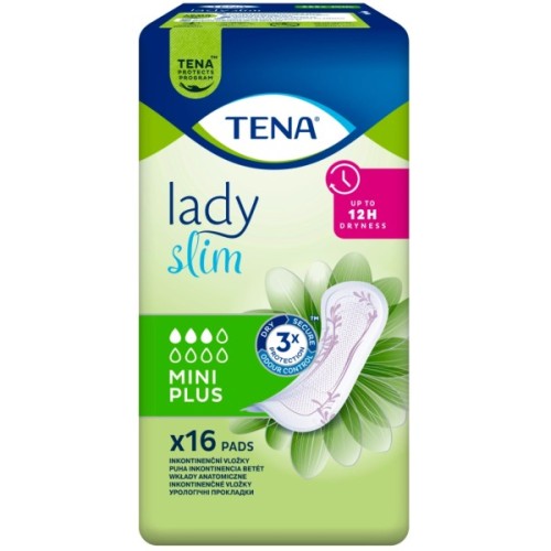 Урологічні прокладки Tena Lady Slim Mini Plus 16 шт. (7322540852868)