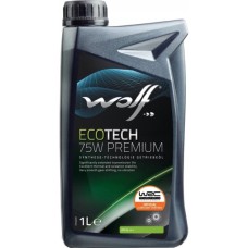 Трансмісійна олива Wolf ECOTECH 75W PREMIUM 1л (1048869)