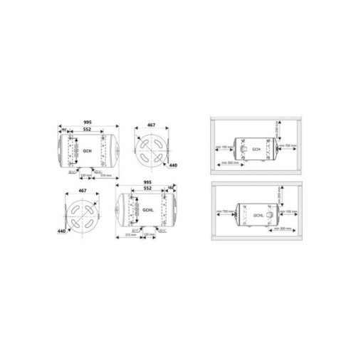 Бойлер Tesy BILIGHT H 100 (305324)