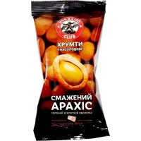 Горіхи Hokkaido Club Арахіс смажений солоний в хрусткій оболонці зі смаком бекону 60 г (4820172442370)