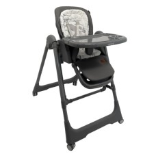 Стілець для годування Velano гойдалка Nomi, black (45680)