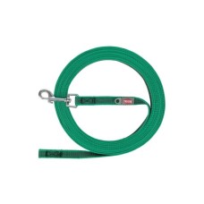 Повідець для собак Trixie Tracking leash прогумований S-M 5 м 15 мм зелений (4011905472607)