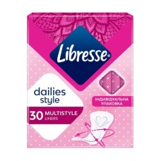 Щоденні прокладки Libresse Dailies Style Multistyle 30 шт. (7322540678642)