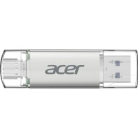 USB флеш накопичувач Acer 32GB UP300 Silver USB 3.2/Type-C (BL.9BWWA.588)