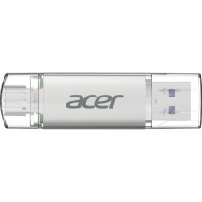 USB флеш накопичувач Acer 32GB UP300 Silver USB 3.2/Type-C (BL.9BWWA.588)