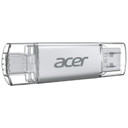 USB флеш накопичувач Acer 32GB UP300 Silver USB 3.2/Type-C (BL.9BWWA.588)