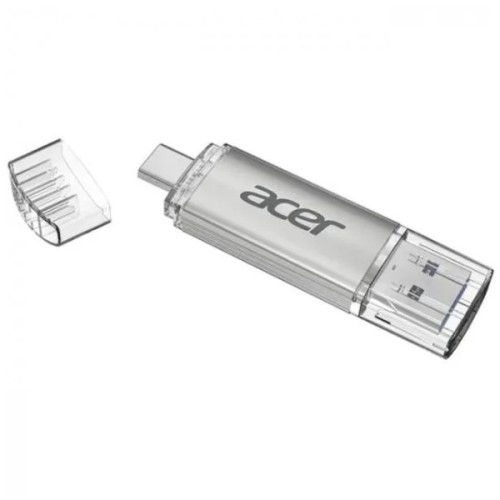 USB флеш накопичувач Acer 32GB UP300 Silver USB 3.2/Type-C (BL.9BWWA.588)