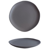 Тарілка Vittora Gray Texture обідня 265мм (VT-P-1265GT)