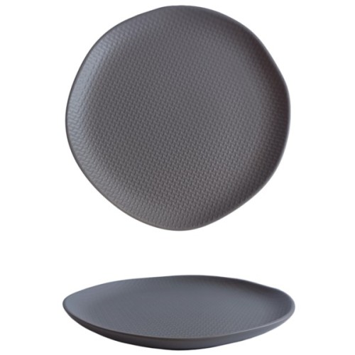 Тарілка Vittora Gray Texture обідня 265мм (VT-P-1265GT)
