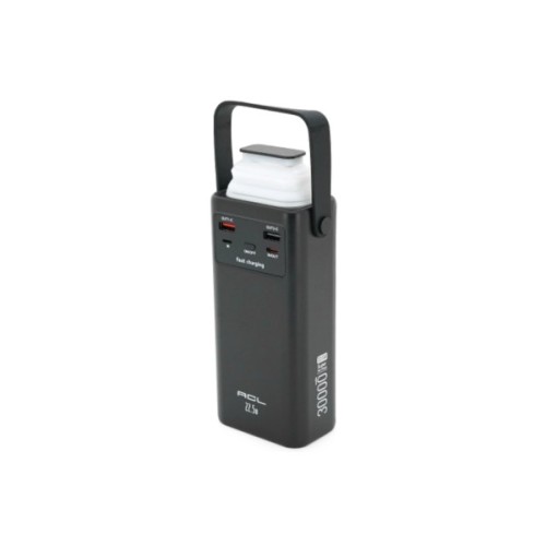 Батарея універсальна ACL 30000mAh, 22.5W, USB/Micro/Type-C/Lighting, Flashlight (PW-112)