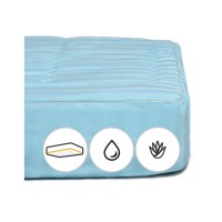 Наматрацник MirSon антиалергенний Waterproof Eco Aloe Vera Valentino 234/1 60x120 см (2200000361226)