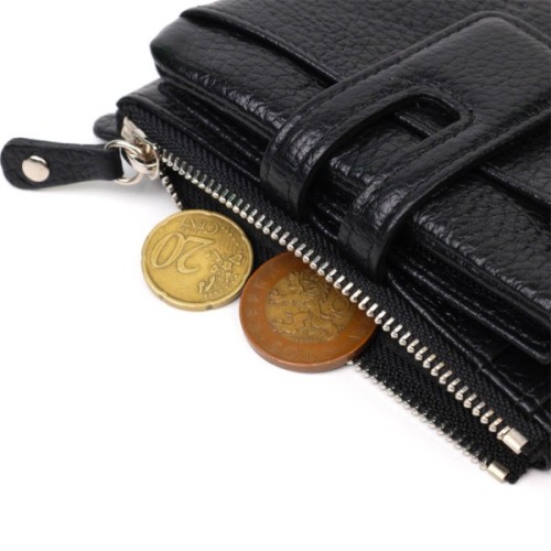 Гаманець Tony Bellucci З натуральної шкіри Чорний (22060)