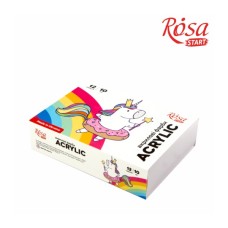 Акрилові фарби Rosa START Unicorn 12 x10 мл (4823098531005)