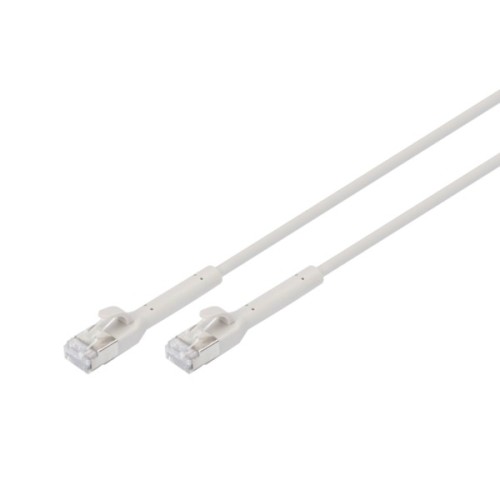 Патч-корд 5м, SFTP, cat.6A, AWG 32/7, Cu, TPE-LSZH, гнучкий, grey Digitus (DK-1632-A-050B)