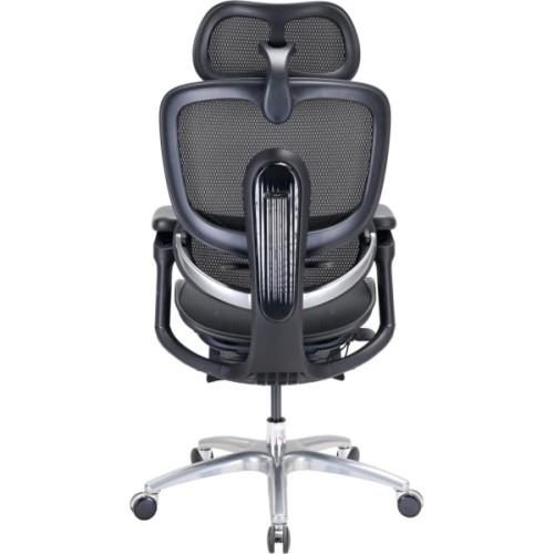 Офісне крісло Sihoo C300 LITE V2, Black, з підставкою для ног (C300-LITE-V2-B101-JT)