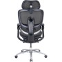 Офісне крісло Sihoo C300 LITE V2, Black, з підставкою для ног (C300-LITE-V2-B101-JT)
