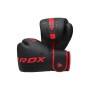 Боксерські рукавички RDX F6 Kara Matte Red 12 унцій (BGR-F6MR-12OZ)