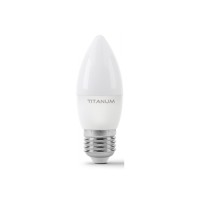 Лампочка TITANUM C37 6W E27 4100K 220V (TLС3706274)