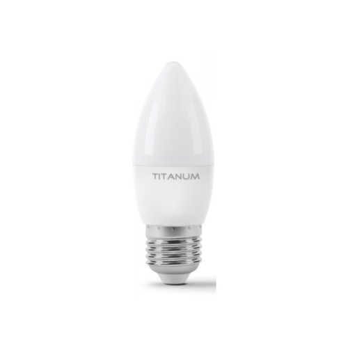 Лампочка TITANUM C37 6W E27 4100K 220V (TLС3706274)
