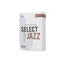 Тростина для саксофона D'Addario Organic Select Jazz - Alto Sax Unfiled 2M - 10 Pack (ORRS10ASX2M)